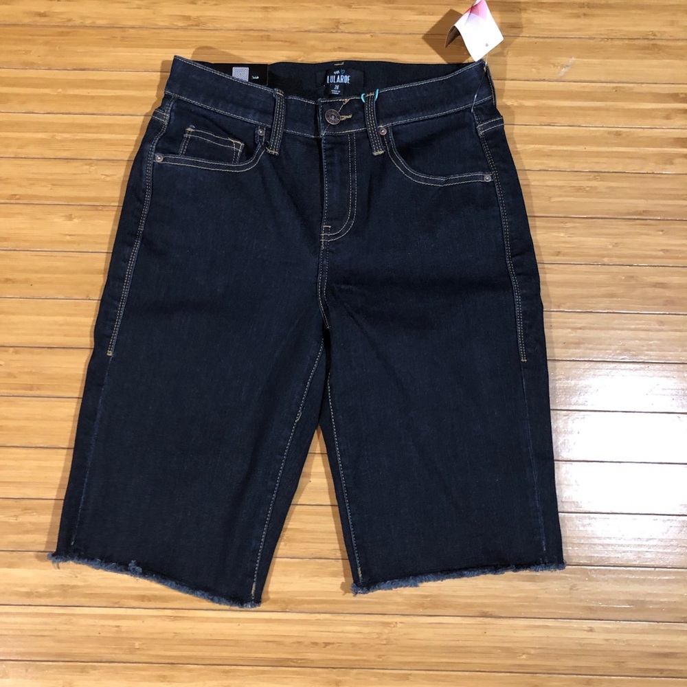 LulaRoe Bermuda Denim Shorts